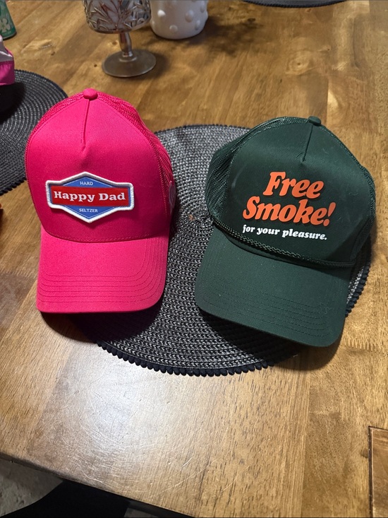 Happy dad Other - Happy Dad Pink Trucker Hat - Men Accessories Hats